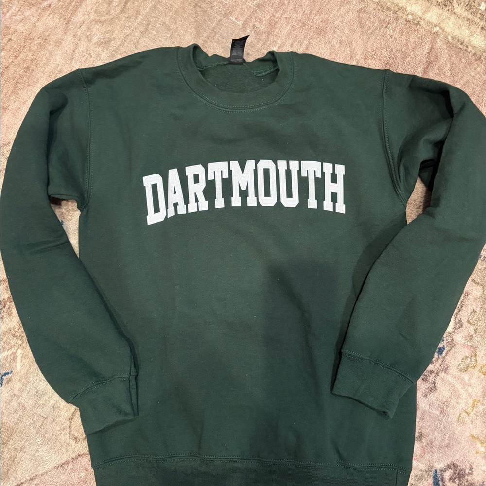 Dartmouth Dark Green Crewneck Sweatshirt Womens Size XS
